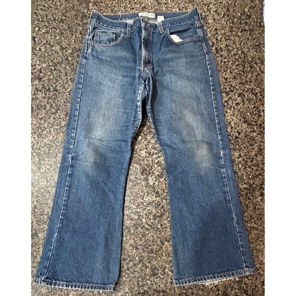 Vtg Abercrombie & Fitch Jeans Made in USA 100% Cotton 90s‎ Unisex Fit 32x29